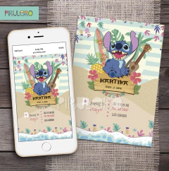 Kit imprimible Stitch - Pirulero