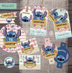 Kit imprimible Stitch on internet