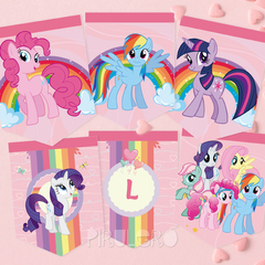 Kit imprimible My little Pony