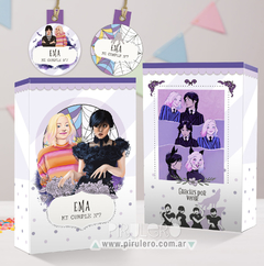 Kit Imprimible Merlina Y Enid - Wednesday en internet