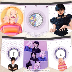 Kit Imprimible Merlina Y Enid - Wednesday - comprar online