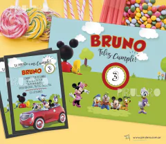 Kit imprimible La casa de Mickey Mouse en internet