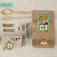 Kit imprimible Mickey Safari