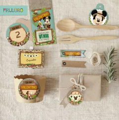 Kit imprimible Mickey Safari - online store