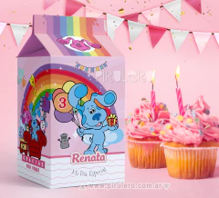 Kit imprimible Las Pistas de Blue Rosa_Blue's Clues
