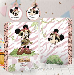 Kit imprimible Minnie Safari na internet