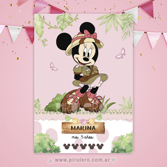 Imagem do Kit imprimible Minnie Safari
