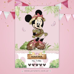 Imagen de Kit imprimible Minnie Safari