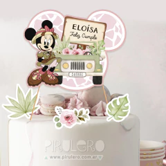 Kit imprimible Minnie Safari - comprar online