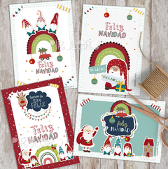 Kit Imprimible Duendes de Navidad y arcoiris - tienda online