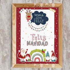 Kit Imprimible Duendes de Navidad y arcoiris - buy online