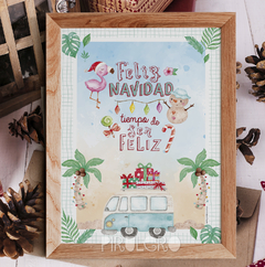 Kit Imprimible Navidad de verano