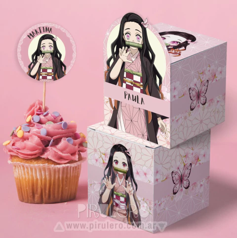 Kit imprimible Nezuko Kamado De Demon Slayer