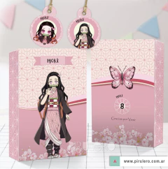 Kit imprimible Nezuko Kamado De Demon Slayer - Pirulero