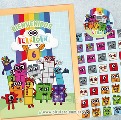 Kit imprimible NumberBlocks en internet