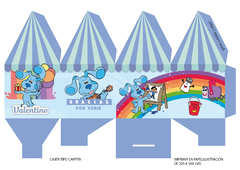 Imagen de Kit imprimible Las Pistas de Blue_Blue's Clues