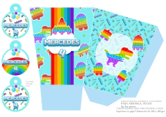 Kit Imprimible Pop it - Fidget toy - Memphis en internet