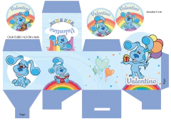 Kit imprimible Las Pistas de Blue_Blue's Clues - Pirulero