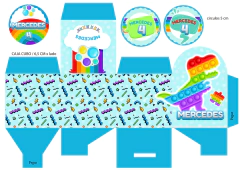 Kit Imprimible Pop it - Fidget toy - Memphis - tienda online