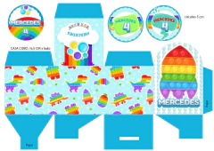 Imagen de Kit Imprimible Pop it - Fidget toy - Memphis
