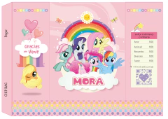Imagen de Kit imprimible My little Pony