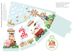 Kit Imprimible Animales de la granja celeste - Pirulero