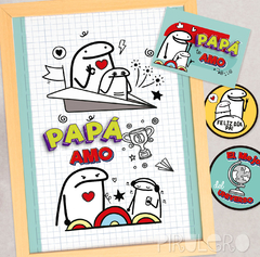 Kit Imprimible Día de padre - Flork meme - tienda online