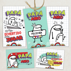 Kit Imprimible Día de padre - Flork meme - comprar online