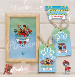 Kit imprimible Patrulla Canina Paw Patrol