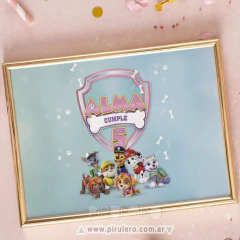 Kit imprimible Patrulla Canina Rosa - loja online