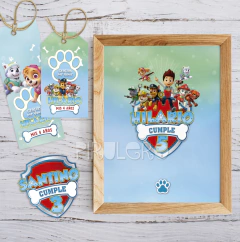 Kit imprimible Patrulla Canina Paw Patrol - tienda online