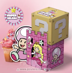 Kit imprimible Princesa Peach Super Mario Bros Rosa - buy online