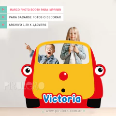 Marco Photo Booth Plim Plim Auto Tuni Para Imprimir