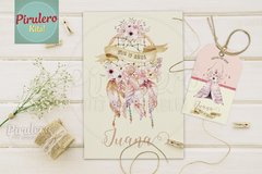 Kit imprimible boho atrapasueños Pirulero