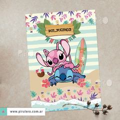 Imagen de Kit imprimible Stitch y Ángela