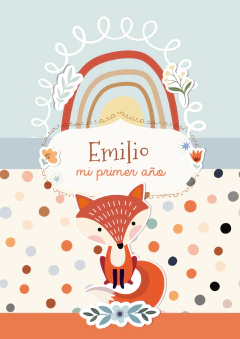 Kit Imprimible Zorrito y arcoiris nórdico - online store