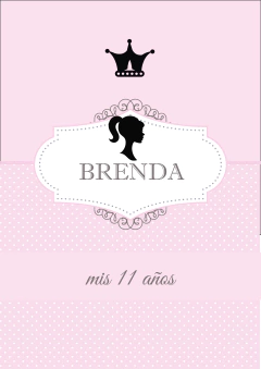 Kit Imprimible Barbie Silueta - loja online