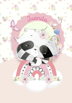 Imagen de Kit imprimible Mapache