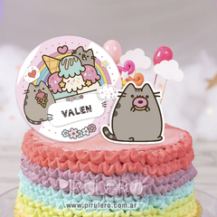 Imagen de Kit imprimible Gatito Pusheen Cat