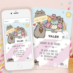 Image of Kit imprimible Gatito Pusheen Cat