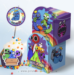 Kit imprimible Rainbow Friends