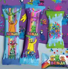 Kit imprimible Rainbow Friends - Pirulero