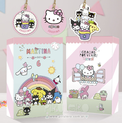 Kit Imprimible Hello Kitty y sus amigos - Pirulero
