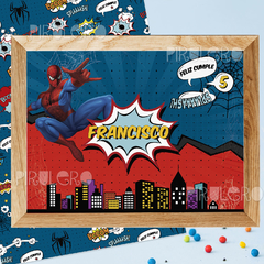 Kit Imprimible Hombre Araña, Spiderman, super heroe Avengers - comprar online