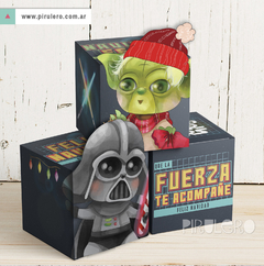 Kit Imprimible Navidad Star Wars 