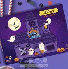 Kit imprimible Stitch Halloween personalizado - tienda online