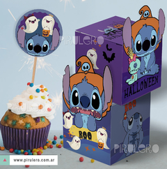 Kit imprimible Stitch Halloween - comprar online