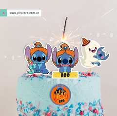 Kit imprimible Stitch Halloween