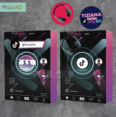 Kit imprimible Tik Tok - Pirulero