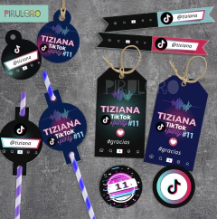 Kit imprimible Tik Tok - online store